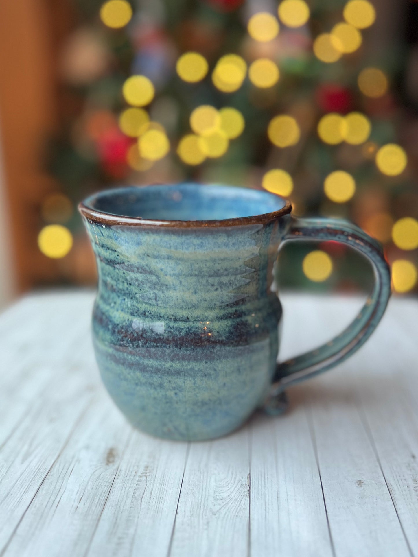 Mug - Galaxy Blue Bulbous 8-10oz