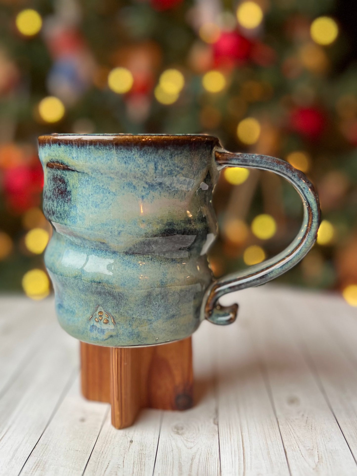 Mug - Galaxy Blue Spiral, 8 - 10 oz