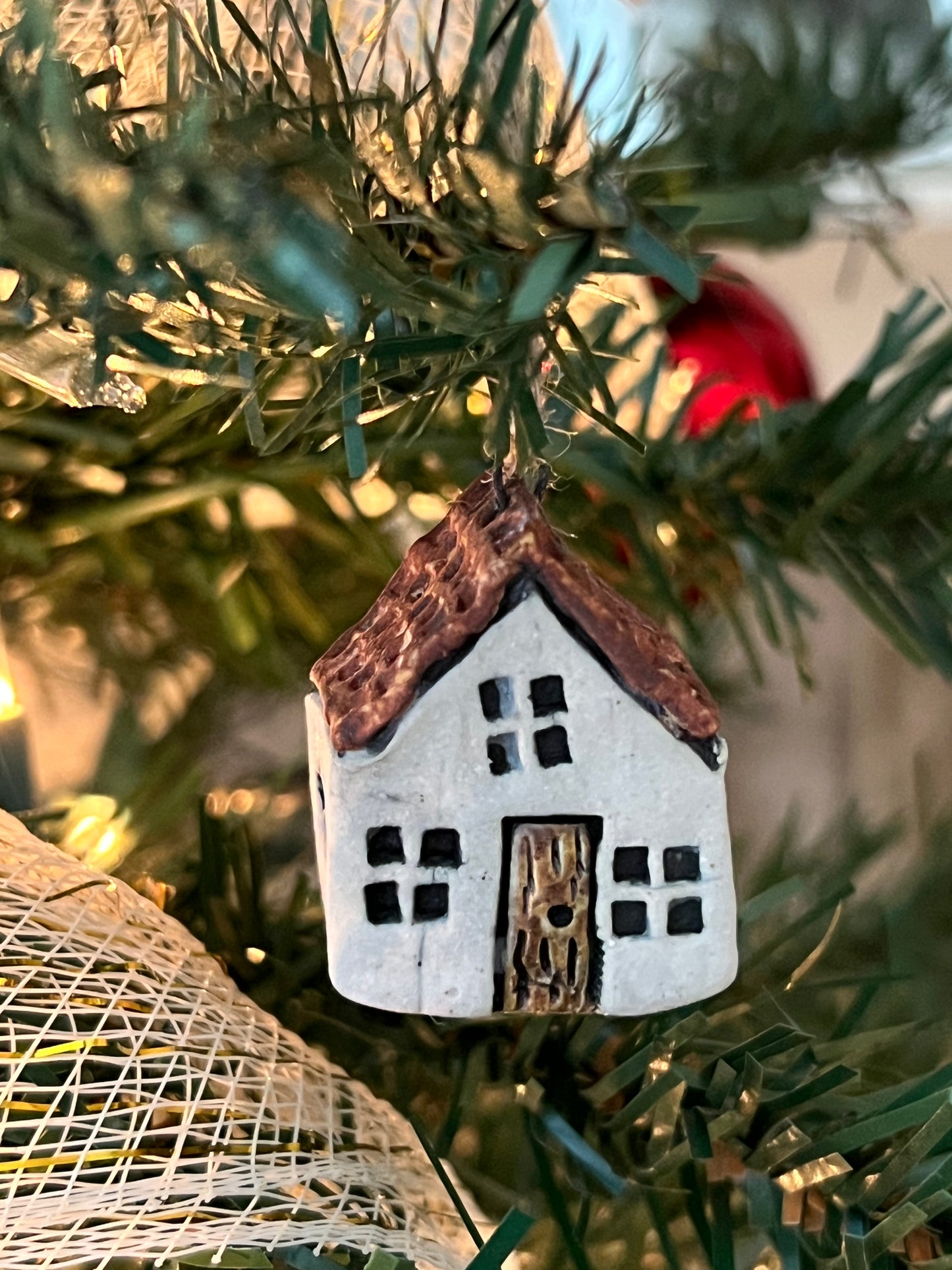 Ceramic House ORNAMENT-  the Pittenweem Collection