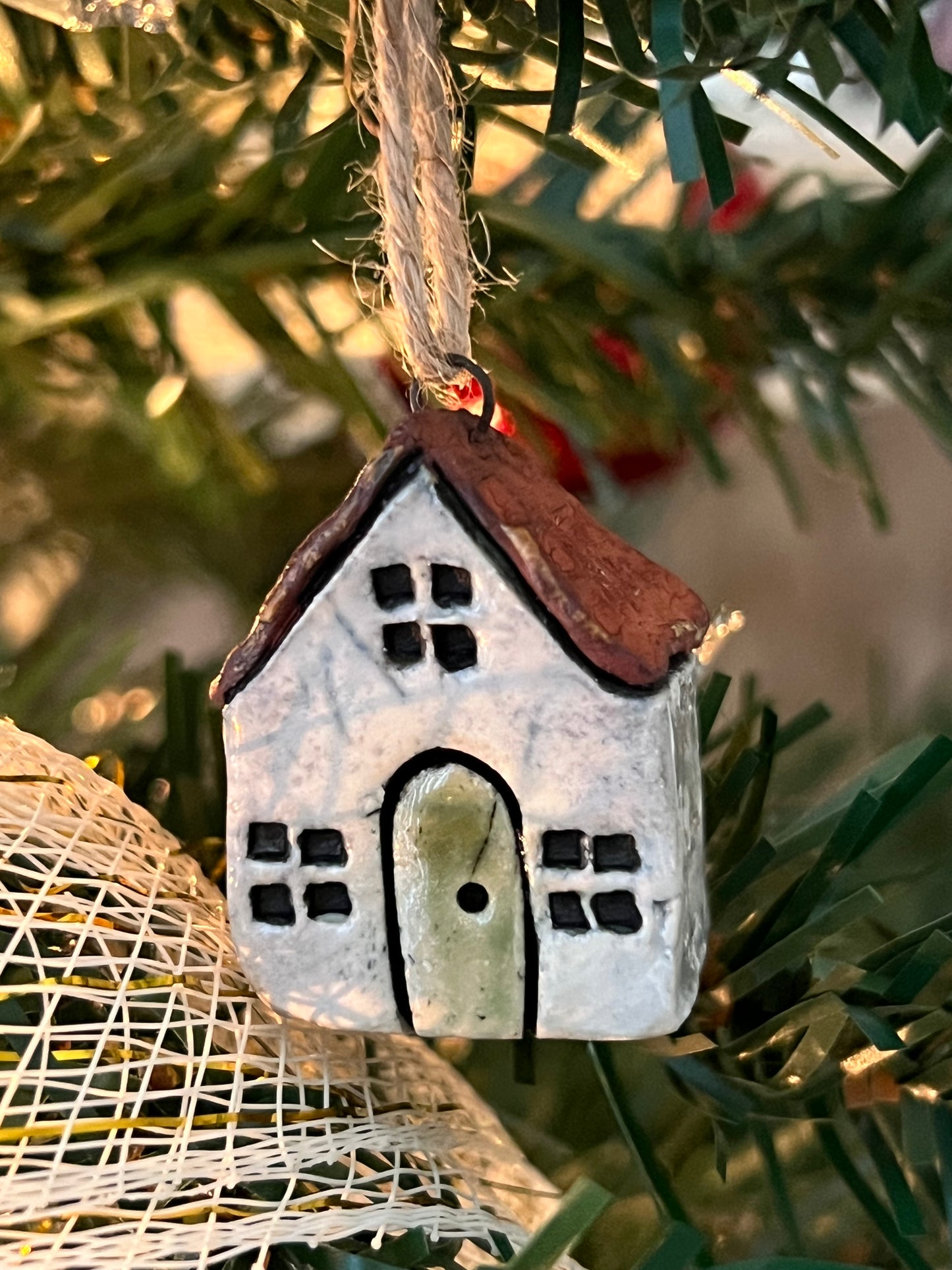 Ceramic House ORNAMENT-  the Pittenweem Collection