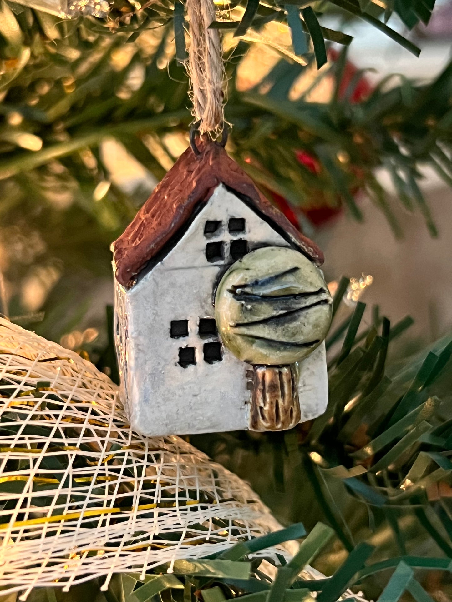 Ceramic House ORNAMENT-  the Pittenweem Collection